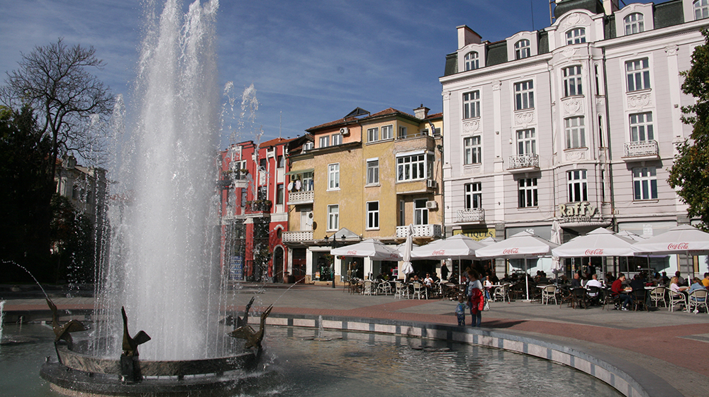 Foto von einem Brunnen in der Stadt Sofia in Bulgarien (c) privat