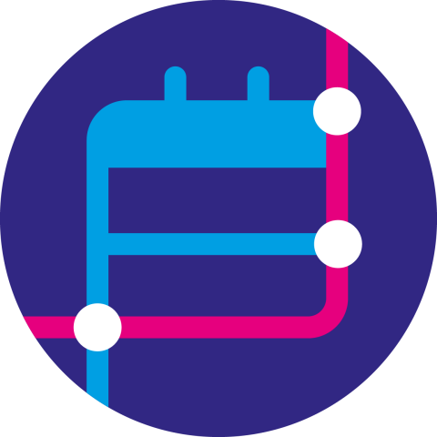 Hier beginnt´s Events Icon
